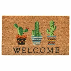 Budget π Calloway Mills Cactus Welcome Doormat π