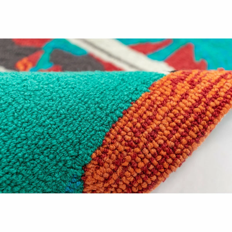 New π Liora Manne Frontporch Beach Trip Turquoise, 1'8"x2' 6" β - Image 5