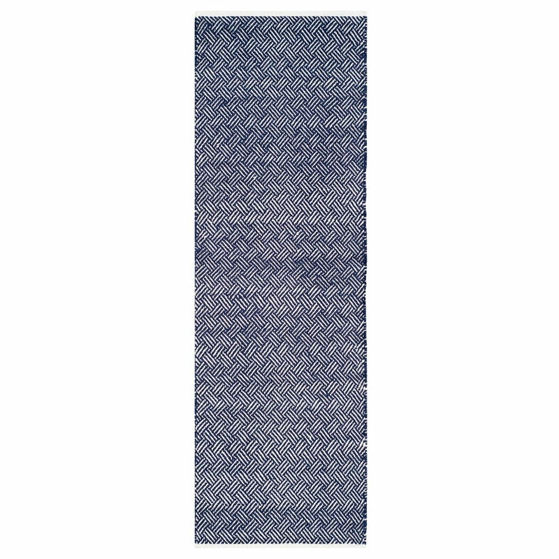 Discount π― Safavieh Boston Collection BOS680 Rug, Navy, 2'3"x7' π - Image 2