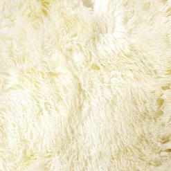 Discount 😍 Natural 100% New Zealand Sheepskin Curly Double, 2'x6' Natural 😉