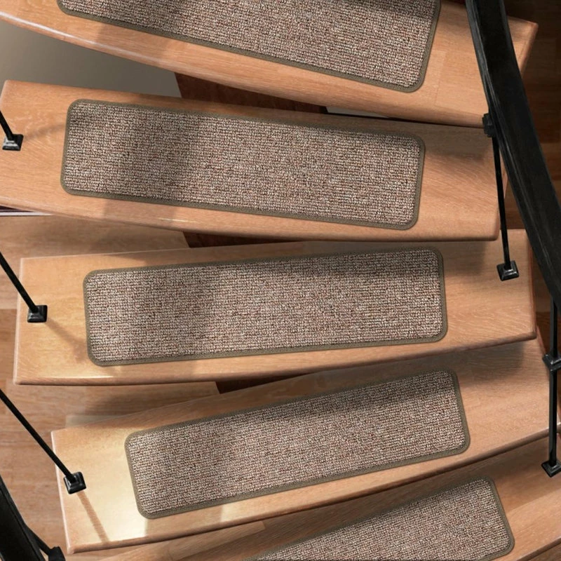 Best deal π House Home & More Set Of 15 Attachable Carpet Stair Treads Pebble Beige, 9"x36" π₯ - Image 5