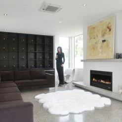 Deals β Fibre By Auskin New Zealand Sheepskin Octo Pelt, 6'x7', Ivory, 6'x7' π―