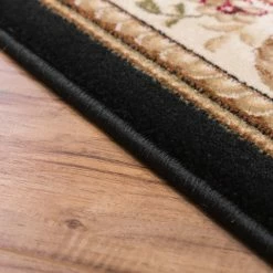 Wholesale π Well Woven Timeless Fleur De Lis Black 2'7"x12' π