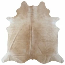 Deals 💯 Decohides Cowhide Rug Cream Beige 🛒