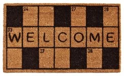 Best Sale 👍 Calloway Mills Crossword Welcome Doormat ⭐