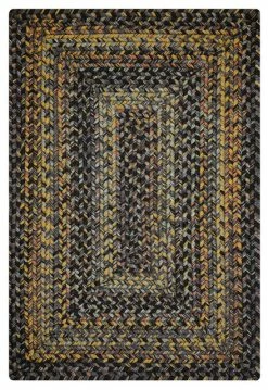 Buy 🔔 Homespice Decor Black Forest Indoor/Outdoor Braided Rug 20" X 30" (Rectangle) 😍