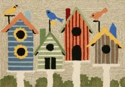 Top 10 ❤️ Trans Ocean Frontporch Birdhouses 1441, 44 Multi Area Rug 🛒