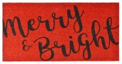 Outlet 🔔 Calloway Mills Merry & Bright Doormat, 30" X 48" 🎁