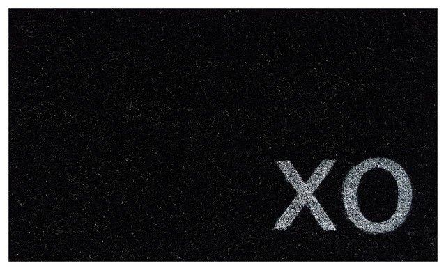 Promo π Calloway Mills Black XO Doormat β