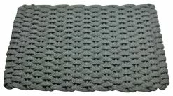 Promo 😀 Rockport Rope Doormats Hand Woven Rope Mat, Gray With Gray Insert 😉