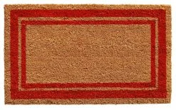 Top 10 🎉 Calloway Mills Red Border Doormat, 18"x30" ❤️