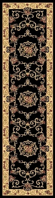 Buy ❤️ Rugs America New Vision, Souvanerie Black, 2'3"x7'10" 🥰