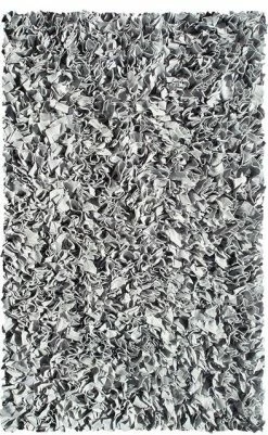 Top 10 😀 The Rug Market Shaggy Raggy Area Rug, Silver, 2'8"x4'8" ⭐