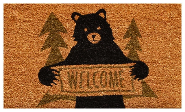 Budget β¨ Calloway Mills Bear Greeting Doormat π€©